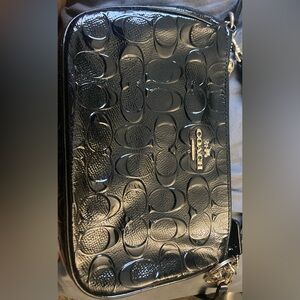 Black coach purse